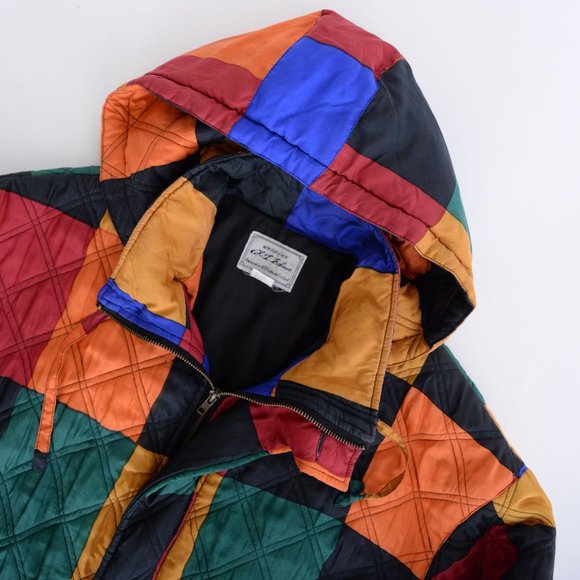 Colorful Patchwork Utility Jacket - Picture 13 of 15